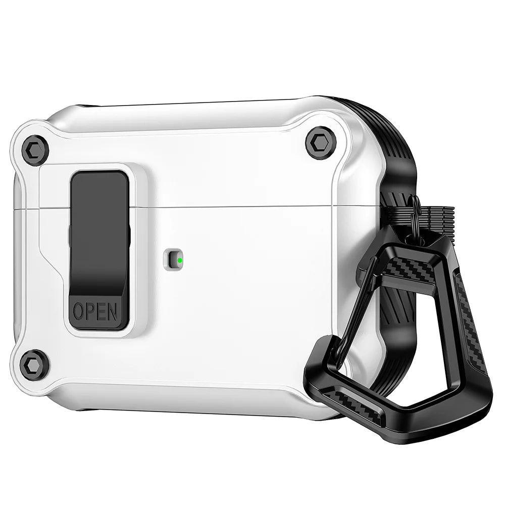 Security Lock Case for AirPods 4 TPU Case Shockproof Cover 2026 Earphones protector Case for Airpods 4th Silicone Cover