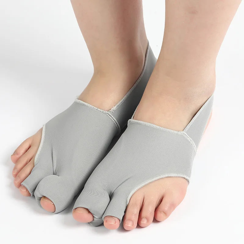 1Pair Toe Separator Bunion Corrector Toe Brace Orthopedic Hallux Valgus Relief Bone Thumb Adjuster Correction for Men and Women