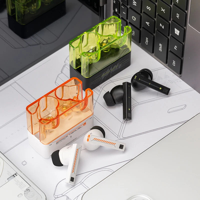 MOONDROP Space Travel 2 earphone HiFi Noise-Canceling TWS wiress Bluetooth 6.0 ANC Low-latency Game Mode SBC/AAC gaming headset