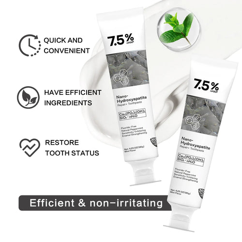 120g Nano Hydroxyapatite Toothpaste Remover Coffee/Tea Stain Improve Bad Breath Prevent Caries Fresh Breath Teeth Dental Care