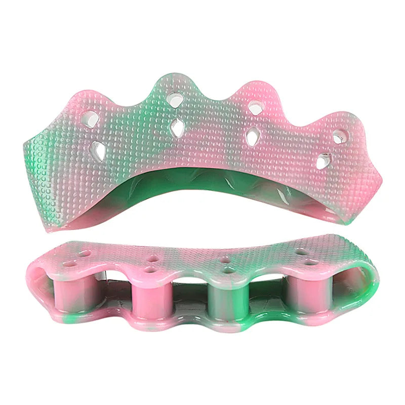 1Pairs Toe Separators Thumb Valgus Bunion Adjuster Gel Splitter Hammer Corrector Protector Foot Pain Relief Silicone Straighten