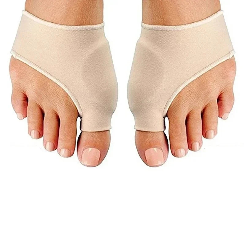 1Pair Toe Separator Bunion Corrector Toe Brace Orthopedic Hallux Valgus Relief Bone Thumb Adjuster Correction for Men and Women
